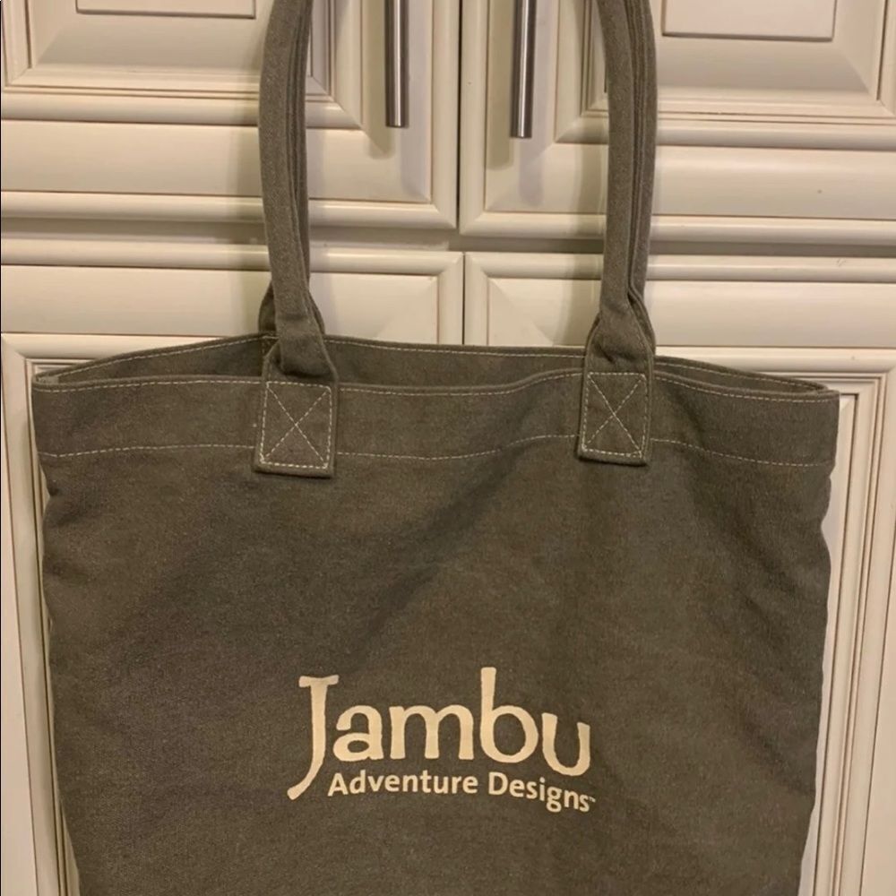 JAMBU Designers Green Large Handbag - Picture 2 of 4